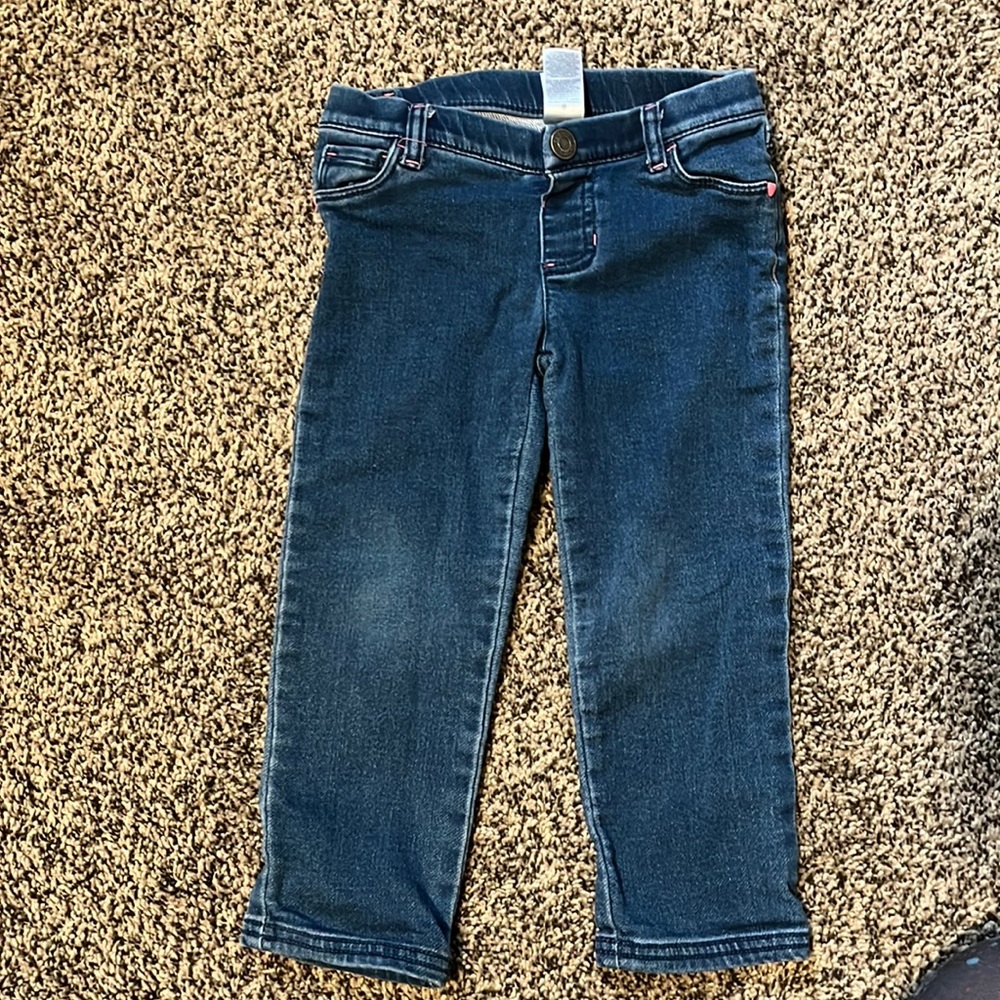 Carters Jean Heart Pocket detail